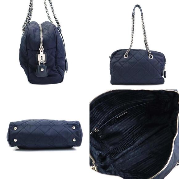 PRADA Blue Shoulder Bag - Picture 2 of 5